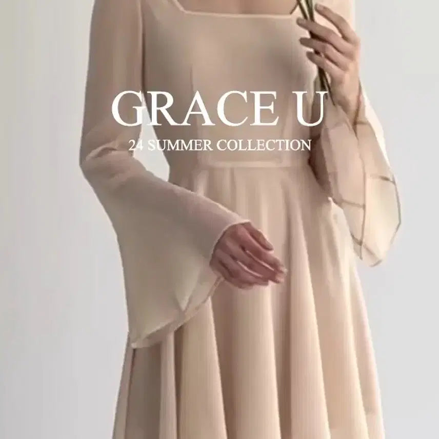 [BUNJANG] Grace U Della Dress (Beige, Black, Pink) - New / 그레이스유 델라 원피스 새상품 S (베이지,블랙,핑크) 핀드려요