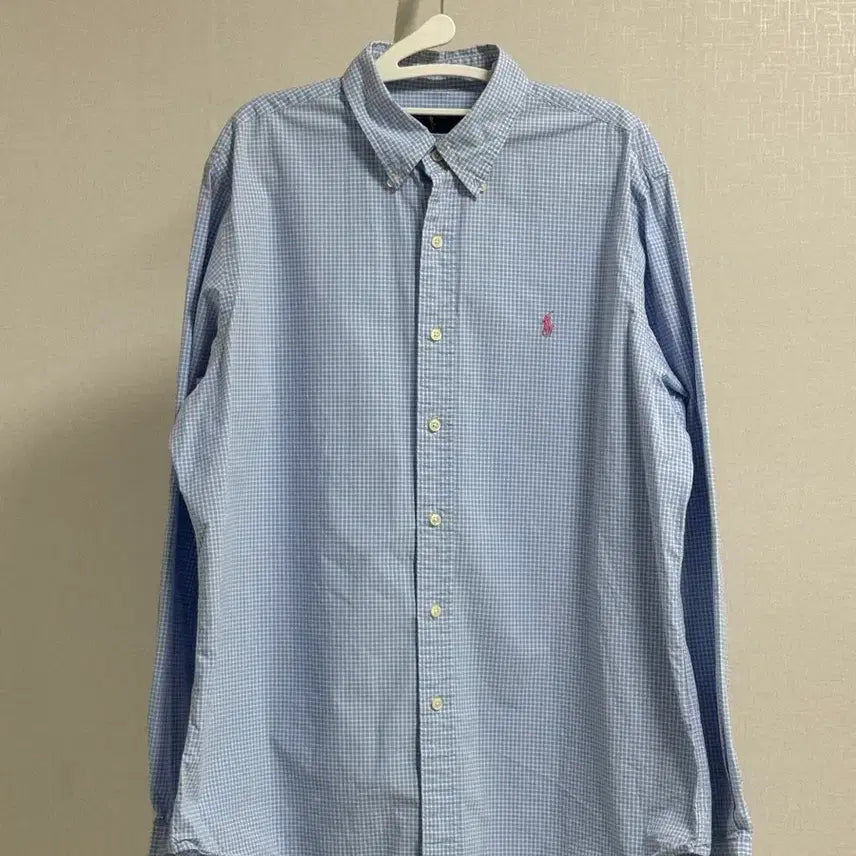 [BUNJANG] Polo Ralph Lauren Gingham Check Button-Down Shirt / 폴로 체크 셔츠 L