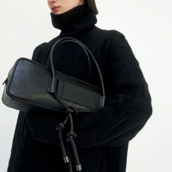 [BUNJANG] Trimming Bird Square String Shoulder Bag / 트리밍버드 스퀘어 스트링 숄더백