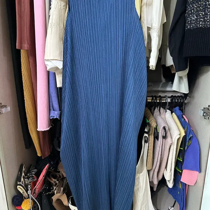 [BUNJANG] Pleats Please Lampshade Dress / 플리츠플리즈 램프쉐이드 원피스