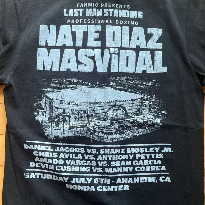 [BUNJANG] Masvidal Nate Diaz Graphic T-shirt / 마스비달 네이트디아즈 그래픽티셔츠