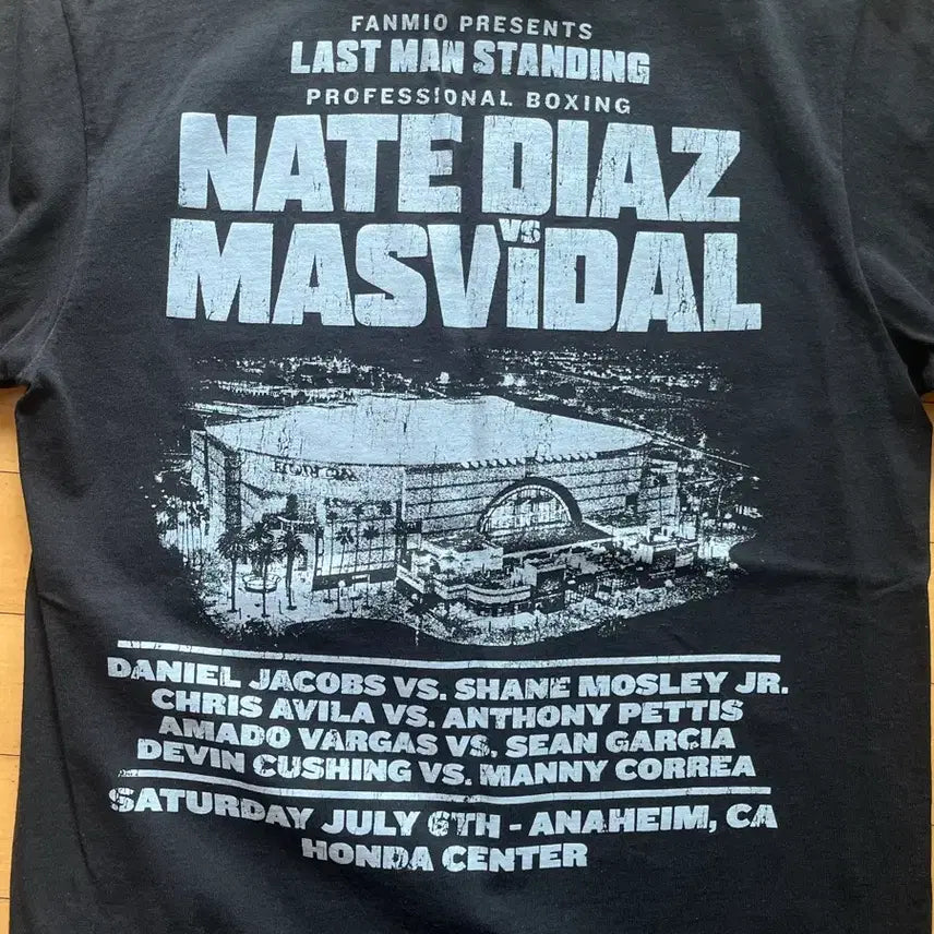 [BUNJANG] Masvidal Nate Diaz Graphic T-shirt / 마스비달 네이트디아즈 그래픽티셔츠