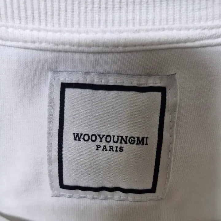 [BUNJANG] Wooyoungmi Short Sleeve T-shirt White / 우영미(남105작은110)반팔 티셔츠 화이트 W243TS07