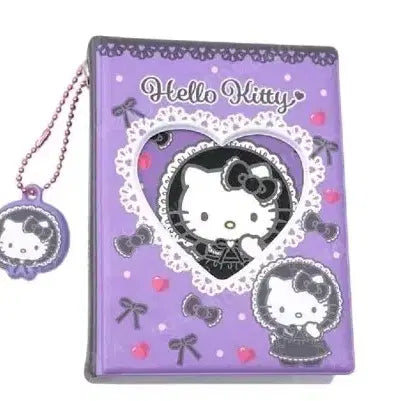 [BUNJANG] Hello Kitty Black Frill Photocard Binder / 헬로키티 블랙 콜북 포토카드 바인더 프릴 미개봉 산리오
