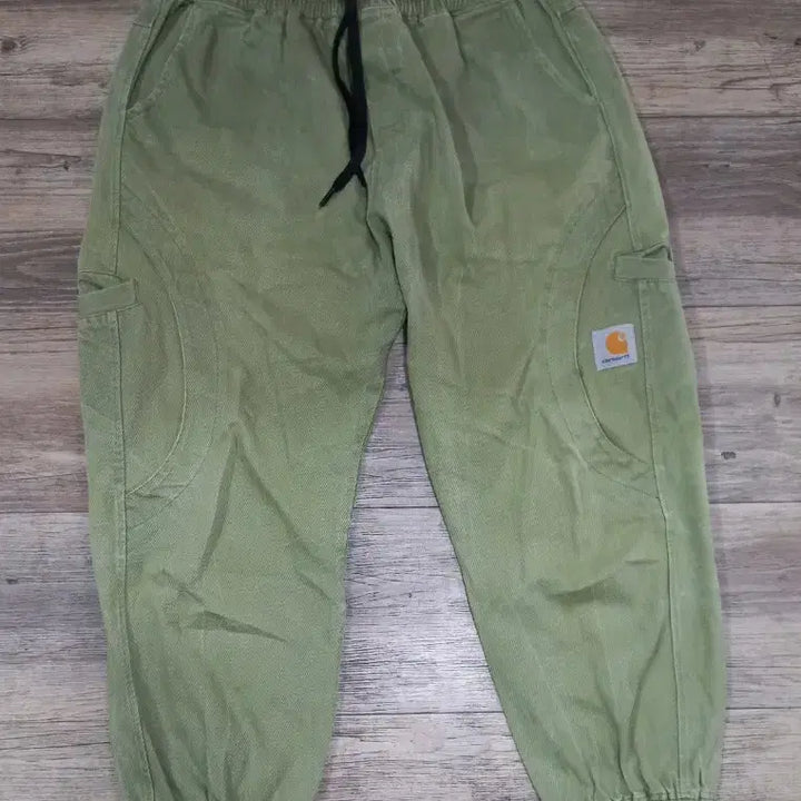 [BUNJANG] Carhartt Olive Jogger Pants / 칼하트 올리브 조거팬츠