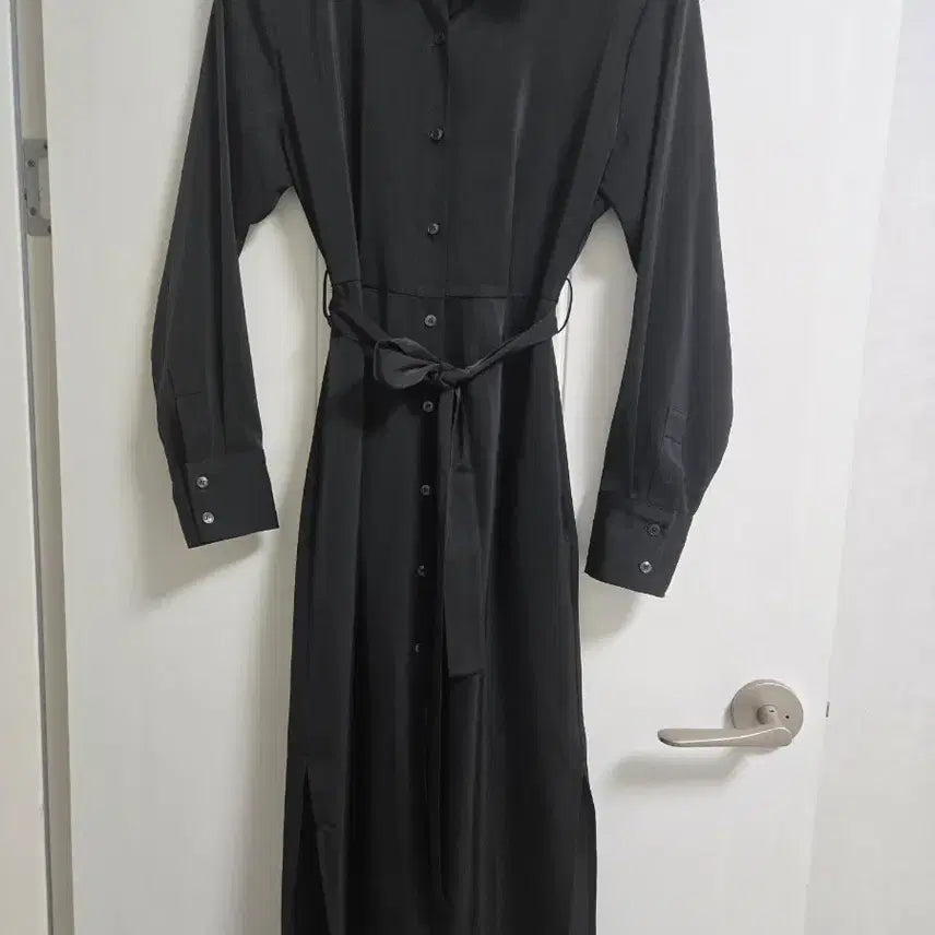 [BUNJANG] The Laundress Black Shirt Dress / (새컨디션) 더로랑 블랙 터 셔츠 원피스