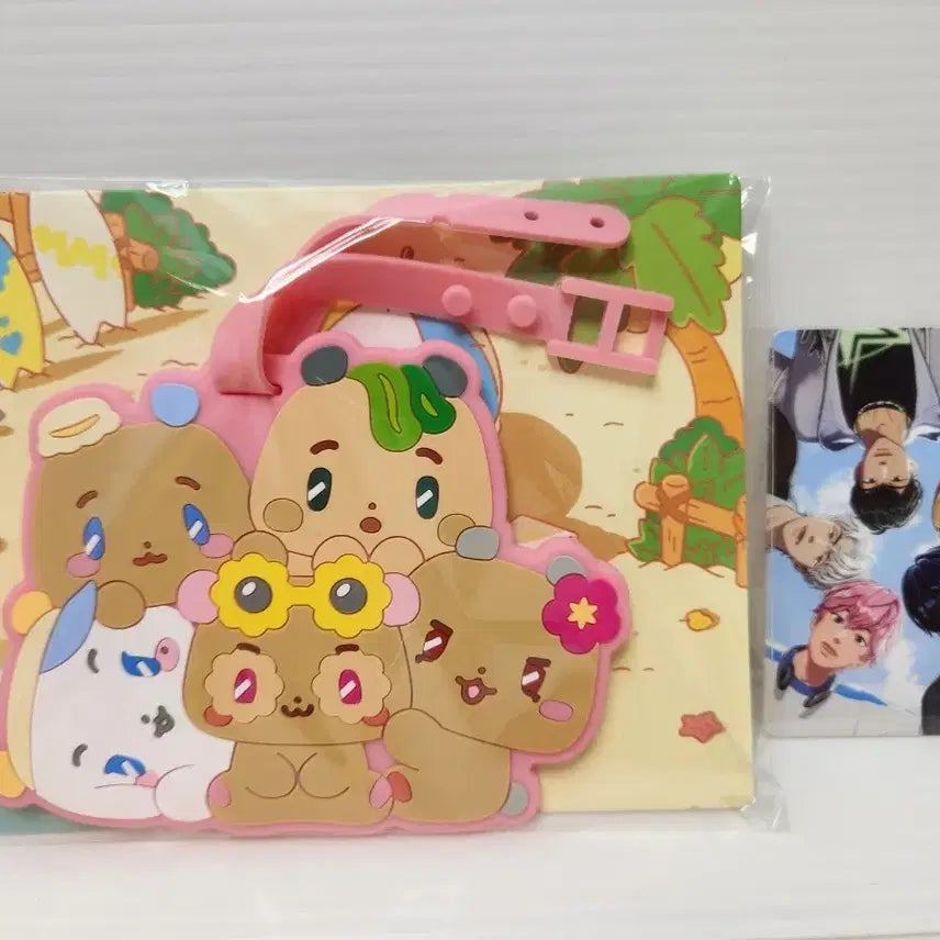 [BUNJANG] PLAVE MEMEME Luggage Tag + Photocard / 플레이브 므메미무 러기지택+포카