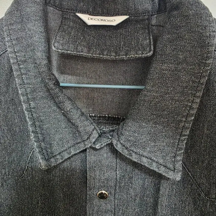 [SOLD OUT] 데꼬로소 웨스턴 반팔 데님 셔츠