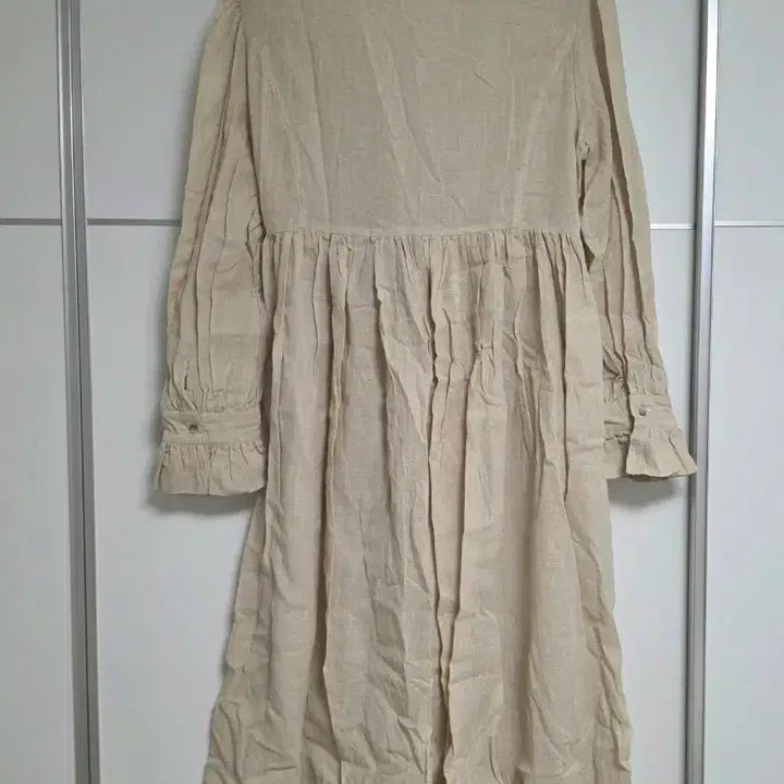 [BUNJANG] Floa Jong Corset Linen Long Dress / 플로아종 원피스