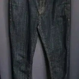 [BUNJANG] Plac Jeans Slim Tapered Raw Denim Pants / 플랙진 슬림 테이퍼드 생지 데님 팬츠(33)