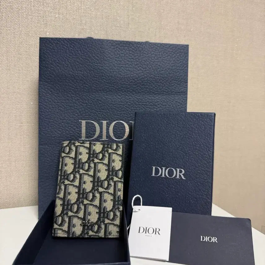 [BUNJANG] Dior Oblique Organizer Beige / [정품] 디올 오블리크 오거나이저 베이지