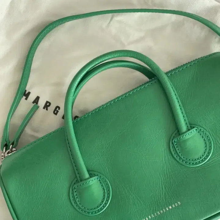 [BUNJANG] Magishwood Green Tote Bag Shoulder Bag / 마지셔우드 그린 토트백 숄더백