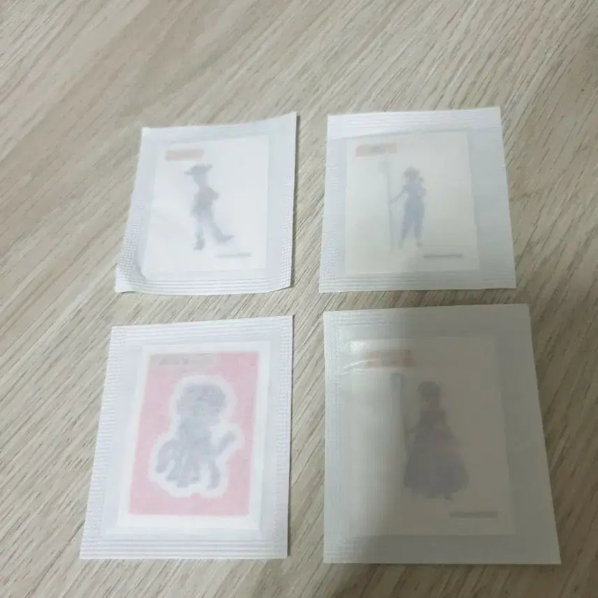 [SOLD OUT] 스타벅스 토이스토리 띠부씰 스티커 4장(미개봉)