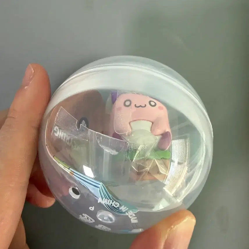 [SOLD OUT] 롯데월드 메이플 피규어 키링 가챠 핑크빈