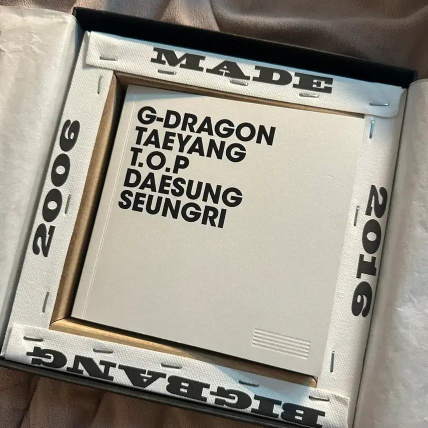 [SOLD OUT] 빅뱅 메이드 초판 앨범 단체 풀구성