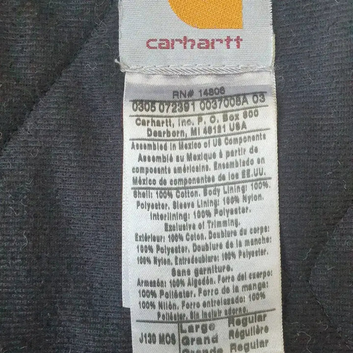 [BUNJANG] Carhartt J130 MOS Jacket / 칼하트 J130 MOS L사이즈