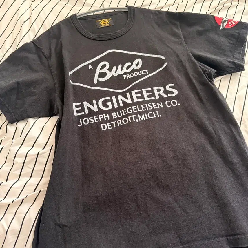 [BUNJANG] Real McCoy Short Sleeve T-shirt / 부코 리얼맥코이 반팔 티셔츠 M