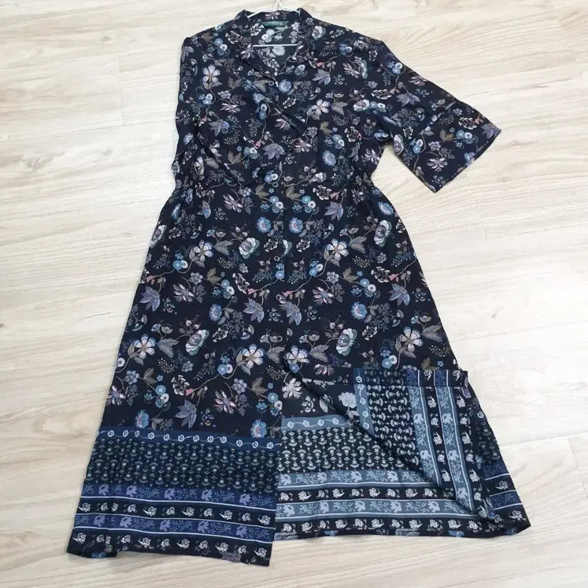 [BUNJANG] Crocodile In-yeon Long Dress / 크로커다일 인견 롱원피스 77