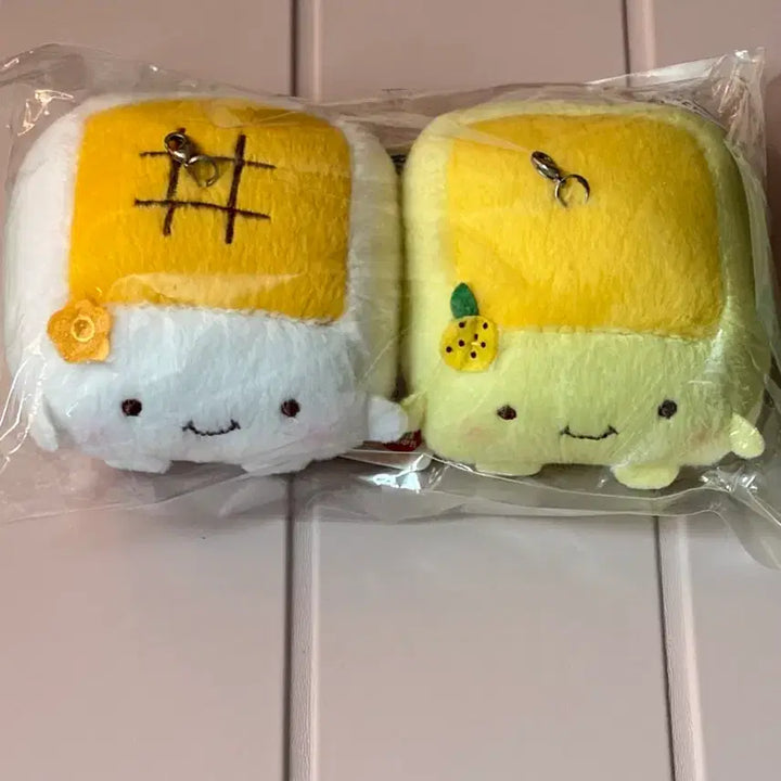 [BUNJANG] Hannari Tofu Doll Set (2 pieces) / 한나리두부 인형 2개 세트