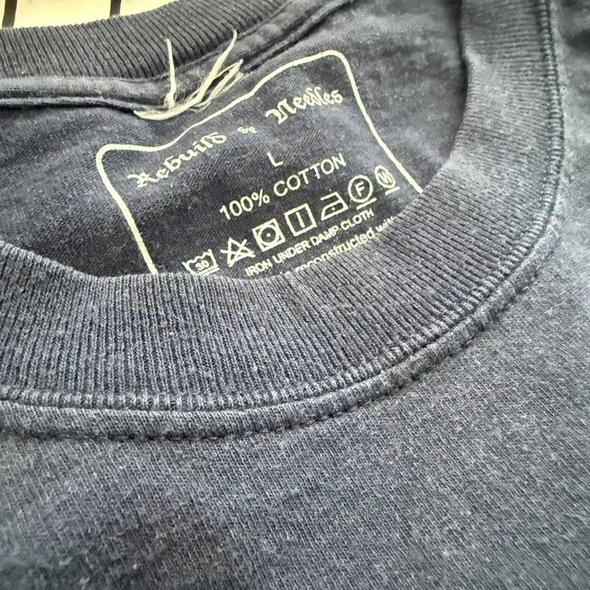 [BUNJANG] Rebuild by Needles Long Sleeve Shirt / 리빌드 바이 니들스 롱슬리브 L