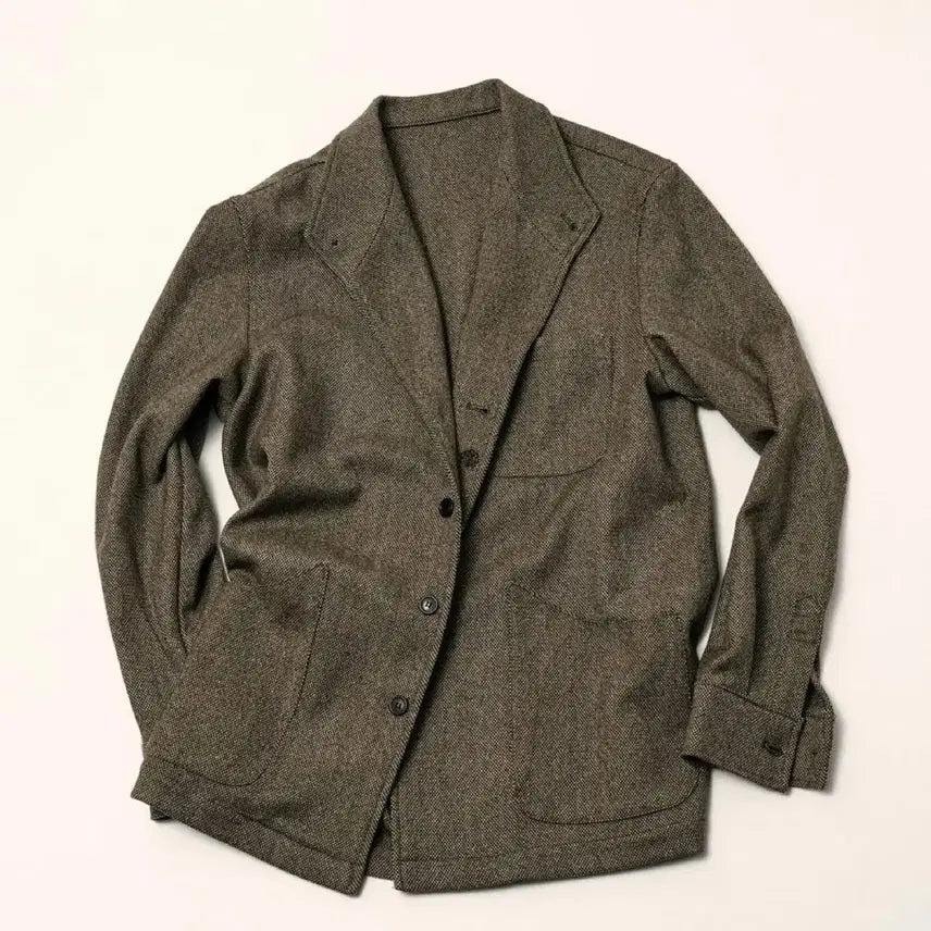[SOLD OUT] 피노마레 울 테바 자켓 브라운 XL