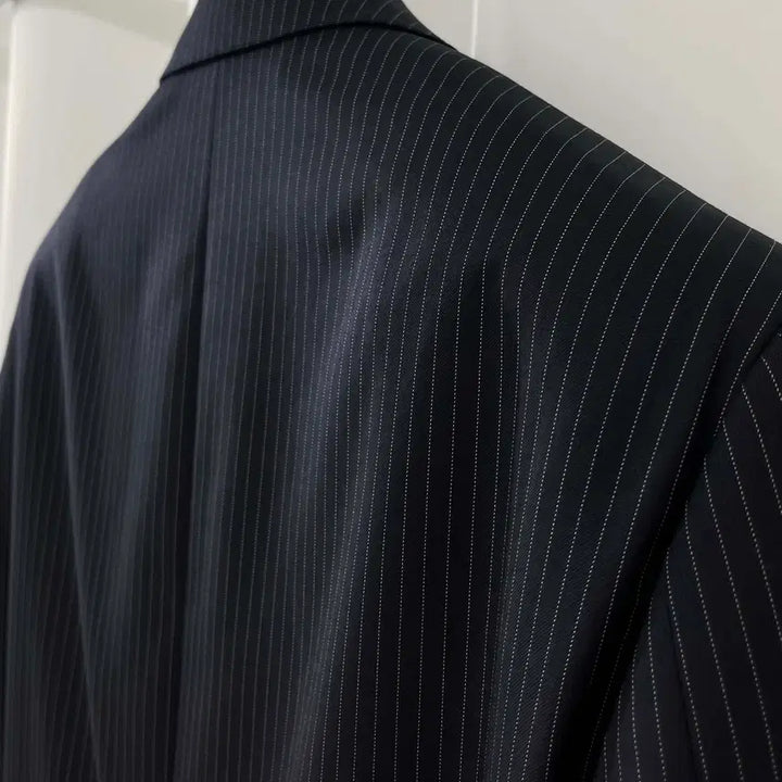 [BUNJANG] Polo Ralph Lauren Corneliani Italian Virgin Wool Pinstripe Suit Jacket / 폴로 랄프로렌 꼬르넬리아니 이태리 사르토 버진울 핀스트라이프 수트자켓