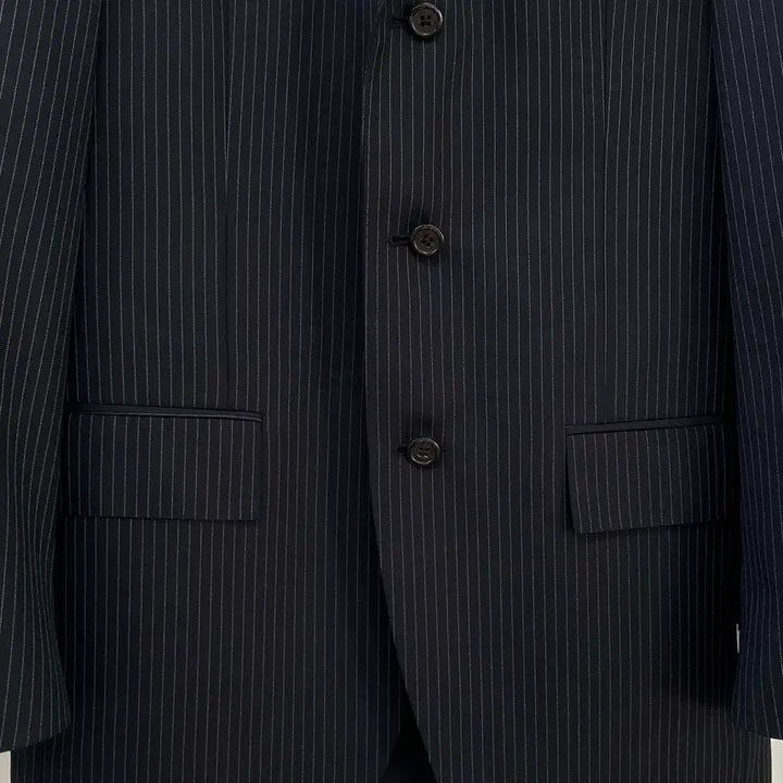 [BUNJANG] Polo Ralph Lauren Corneliani Italian Virgin Wool Pinstripe Suit Jacket / 폴로 랄프로렌 꼬르넬리아니 이태리 사르토 버진울 핀스트라이프 수트자켓