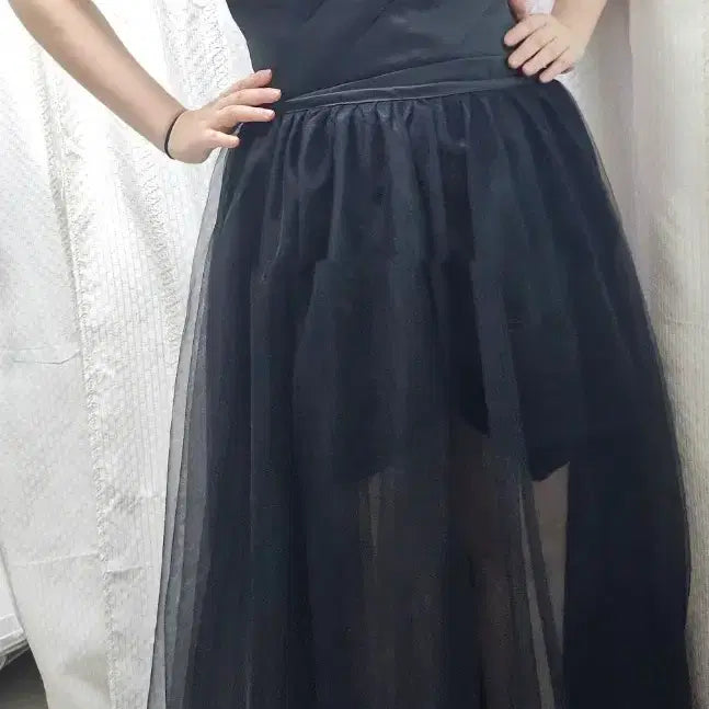 [BUNJANG] Alie Black Mini Dress / 알리 블랙 미니드레스
