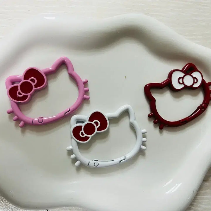 [BUNJANG] Hello Kitty Keyring Set (3 Pieces) / 헬로키티 키링 3종세트