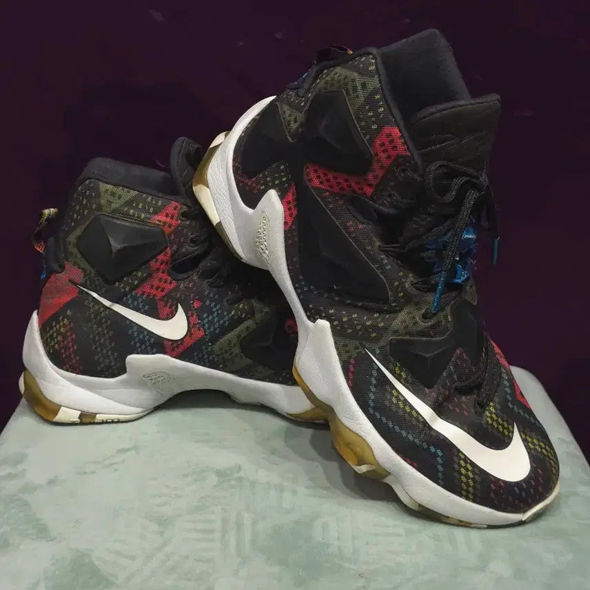 [BUNJANG] Nike LeBron 13 BHM Edition Basketball Shoes Size 275 / 나이키 르브로13 BHM 에디션 농구화 275