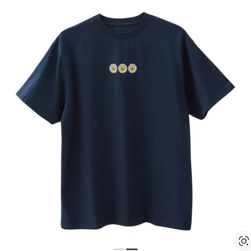 [BUNJANG] NewJeans Murakami Navy T-shirt XL / 뉴진스 무라카미 티셔츠 XL