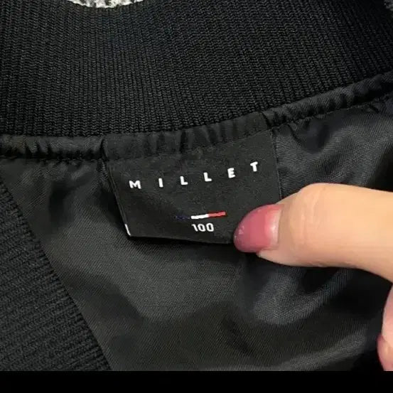 [BUNJANG] Millet Quilted Bomber Jacket / 밀레퀄팅봄버자켓*정품*