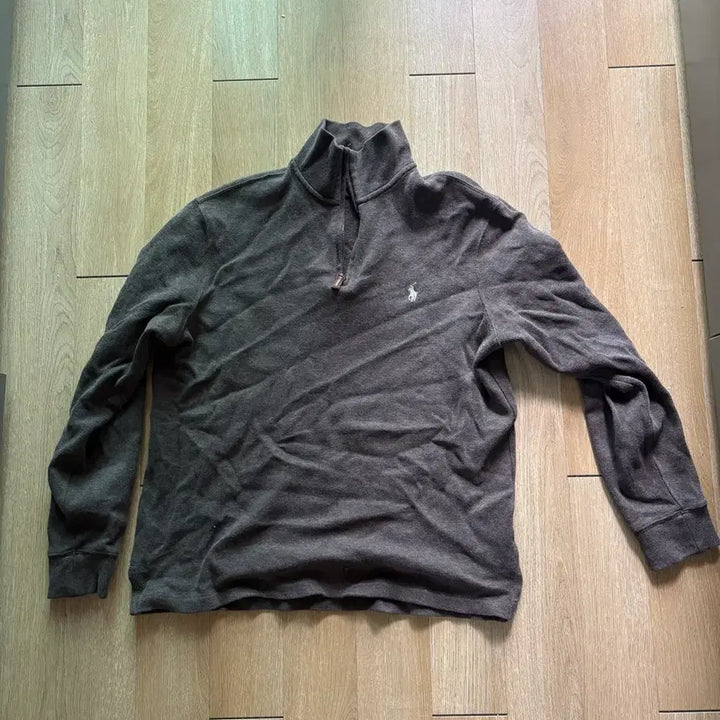 [BUNJANG] Polo Ralph Lauren Half-Zip Pullover Brown / 폴로 하프집업 브라운