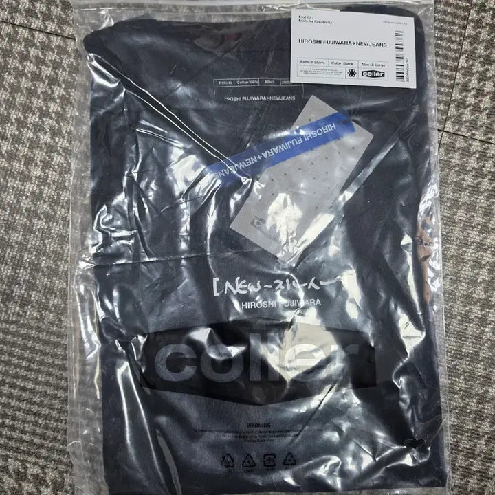 [BUNJANG] NewJeans Fujiwara T-shirt XL / 뉴진스 후지와라 티셔츠 XL