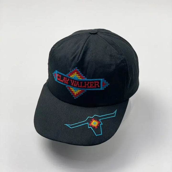 [BUNJANG] USA Clay Walker Vintage Embroidered Ball Cap / [OS/정품] USA 클레이 워커 빈티지 자수 볼캡