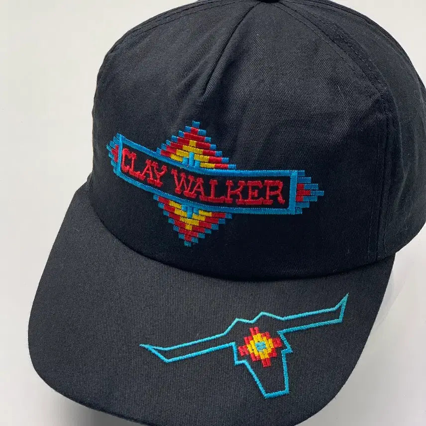 [BUNJANG] USA Clay Walker Vintage Embroidered Ball Cap / [OS/정품] USA 클레이 워커 빈티지 자수 볼캡