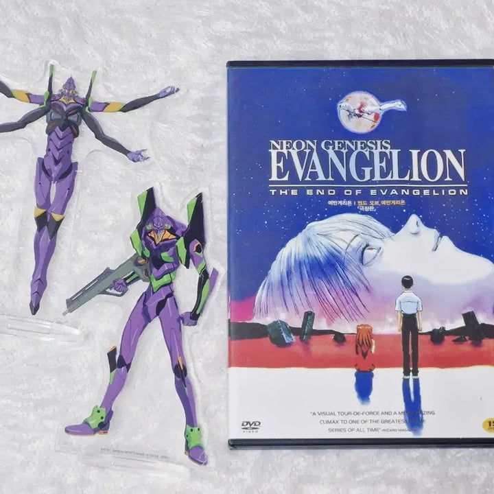[SOLD OUT] 일괄) 에반게리온 DVD 에바 초호기 아크릴 스텐드 레이 아스카 신지
