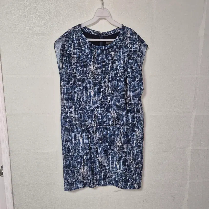 [BUNJANG] Decco New York Collection Pattern Dress / 데코 뉴욕 컬렉션 패턴 원피스 M