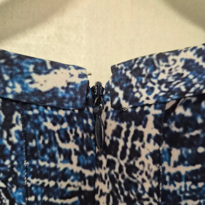 [BUNJANG] Decco New York Collection Pattern Dress / 데코 뉴욕 컬렉션 패턴 원피스 M