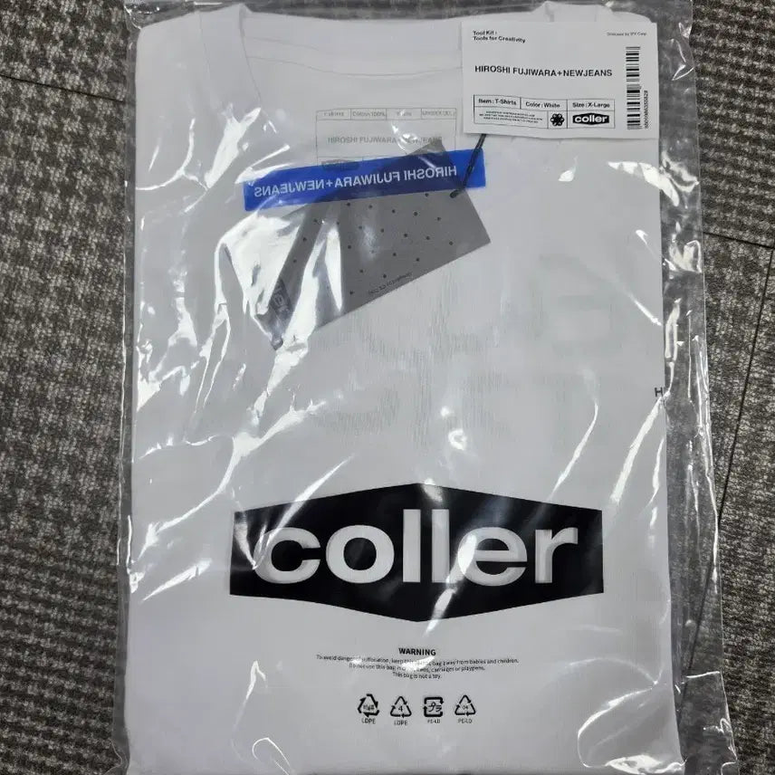 [BUNJANG] NewJeans Fujiwara T-shirt XL / 뉴진스 후지와라 티셔츠 XL