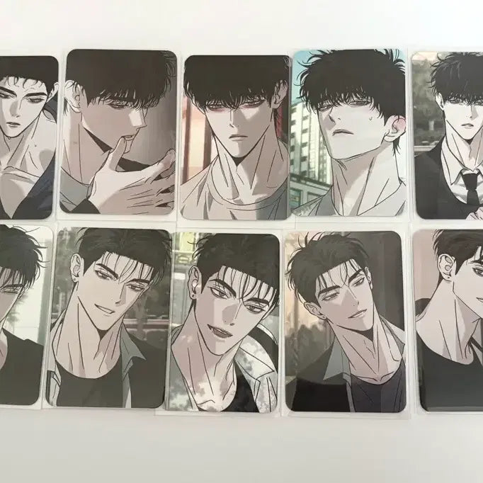 [BUNJANG] Toonique XX Illustration Photocard 10-Piece Bundle Set / 일괄) 투니크 비밀이 많은 XX 비많엑 일러스트 포카 10종