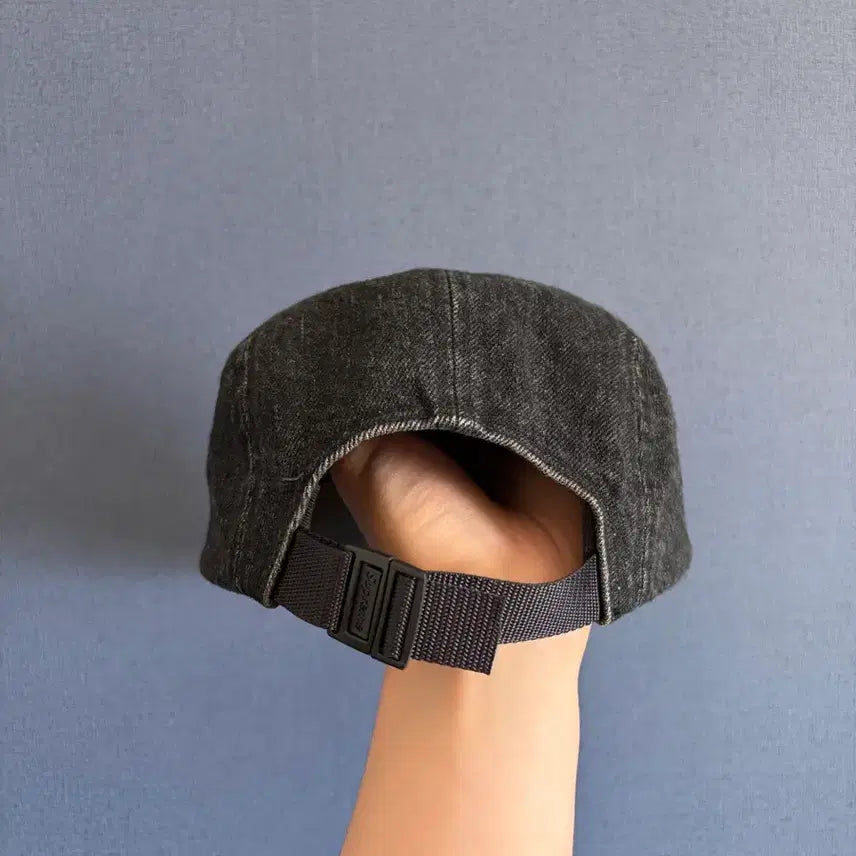 [BUNJANG] Supreme Denim Camp Cap Black 25SS / 슈프림 데님 캠프캡 블랙 25SS