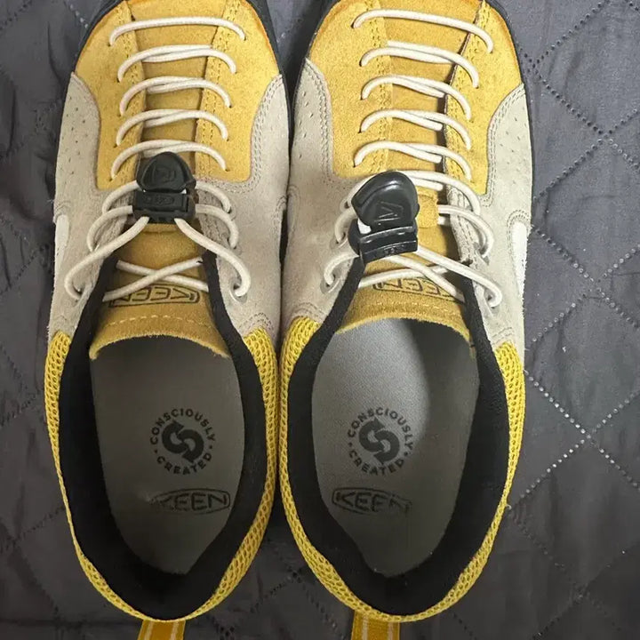 [BUNJANG] Keen Suede Sneakers Yellow/Gray 260mm / 킨 Keen 스웨이드 운동화 옐로우/그레이 260mm 팔아요