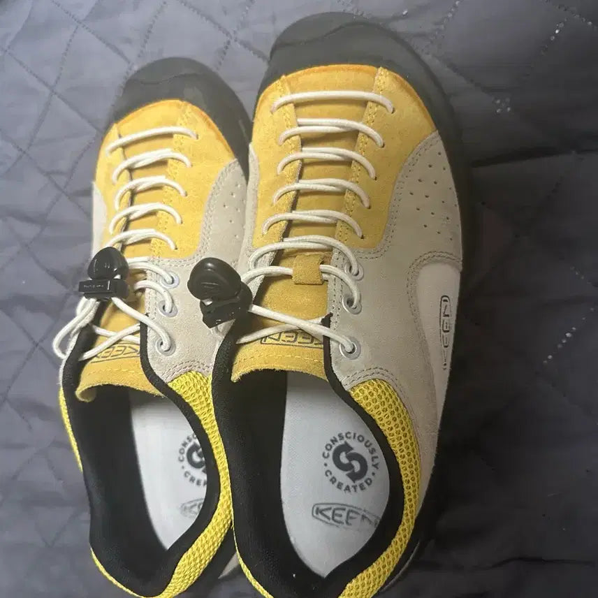 [BUNJANG] Keen Suede Sneakers Yellow/Gray 260mm / 킨 Keen 스웨이드 운동화 옐로우/그레이 260mm 팔아요