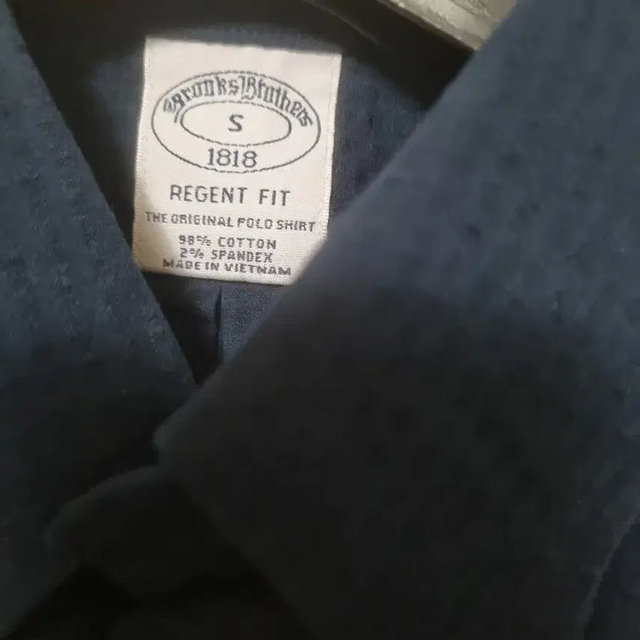 [BUNJANG] (새상품)브룩스브라더스 네이비 반팔 셔츠 S / (새상품)브룩스브라더스 네이비 반팔 셔츠 S
