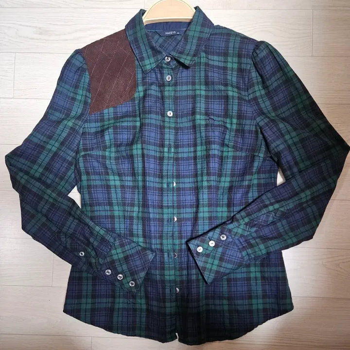 [BUNJANG] Hazzys Tartan Check Shirt / 헤지스 타탄체크 셔츠 85