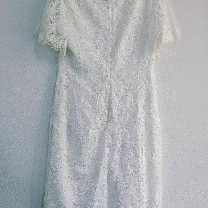 [BUNJANG] ZIGOT Lace Organza Long Dress / (미착용) 지고트 / 레이스 오간자 원피스 55