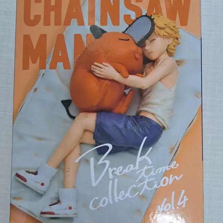 [BUNJANG] Bandai Namco Chainsaw Man Denji &amp; Pochita Break Time Figure / 체인소맨 덴지 포치타 브레이크 타임 피규어 일본내수용 ( 경피 반다이남코