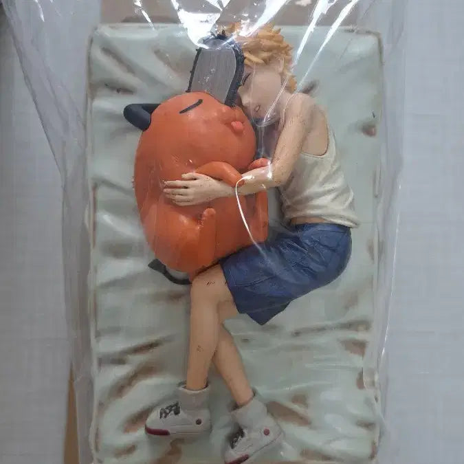 [BUNJANG] Bandai Namco Chainsaw Man Denji &amp; Pochita Break Time Figure / 체인소맨 덴지 포치타 브레이크 타임 피규어 일본내수용 ( 경피 반다이남코