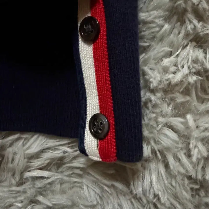 [BUNJANG] Thom Browne Engineered Sweatshirt Navy / 톰브라운 엔지니어드 사선 스웨트셔츠 네이비